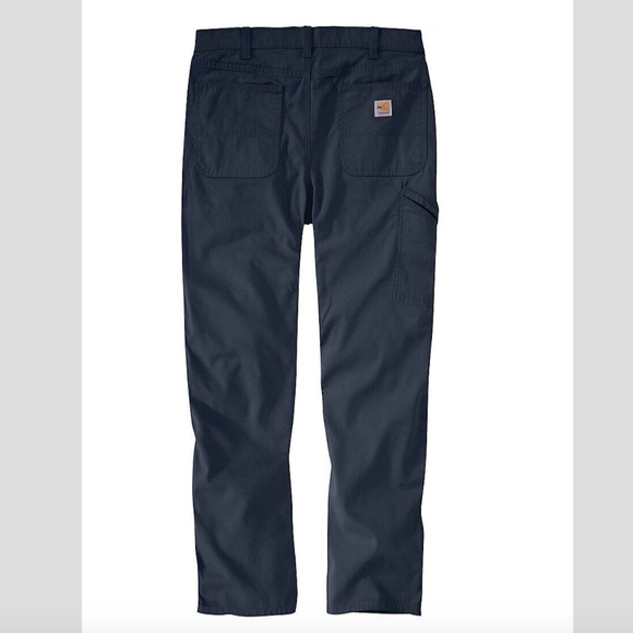 FLAME-RESISTANT RUGGED FLEX® RELAXED FIT CANVAS WORK PANT - Picture 2 of 3